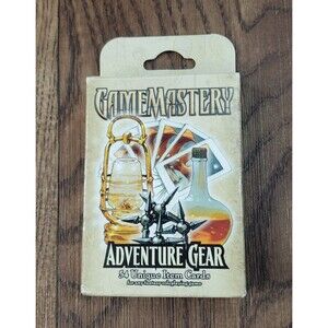 Game Mastery Adventure Gear 54 Item Cards Paizo 2011